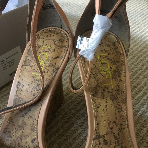 LOFT Adelina Neon Lime Perforated Wedge New In Box - Picture 5 of 12